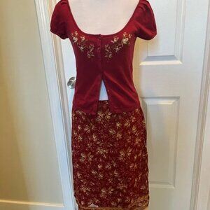 NOT FOR SALE--ISO VTG BETSEY JOHNSON SKIRT+SHIRT/SWEATER SETS